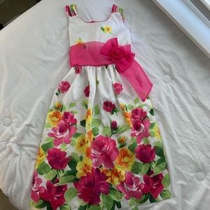 Girls spring dress. Size 10. Like new!!!